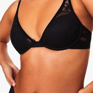 Pepper Lace All Your Bra in Black, Size 36B